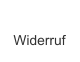Widerruf